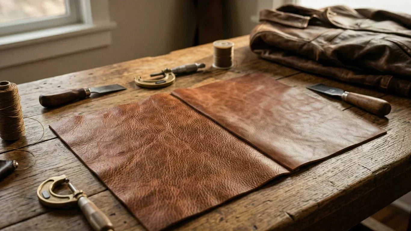 Full-Grain vs. Top-Grain Leather: The Honest Metrics You Need to Know