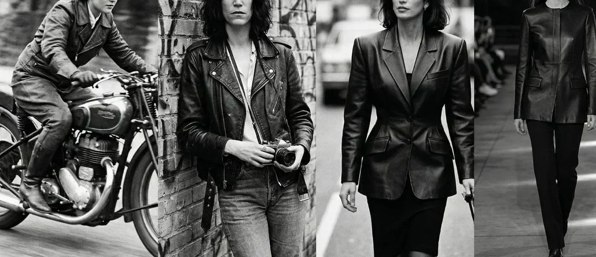 Women Who Defined the Leather Jacket