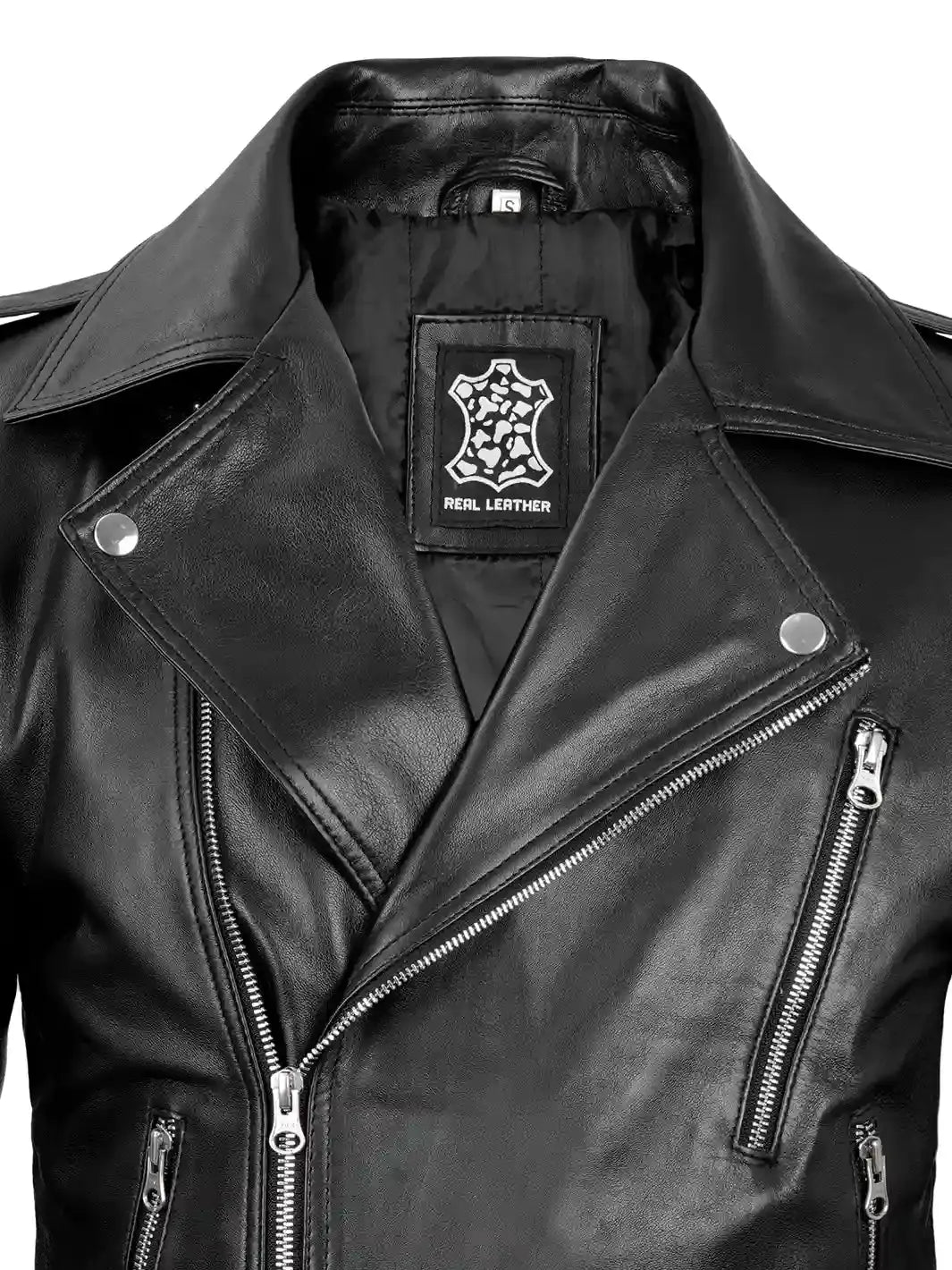 Black biker jacket