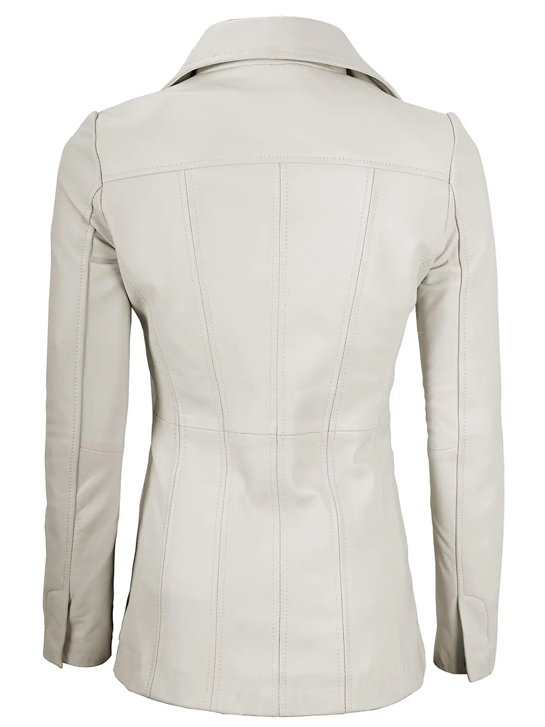 Women leather blazer