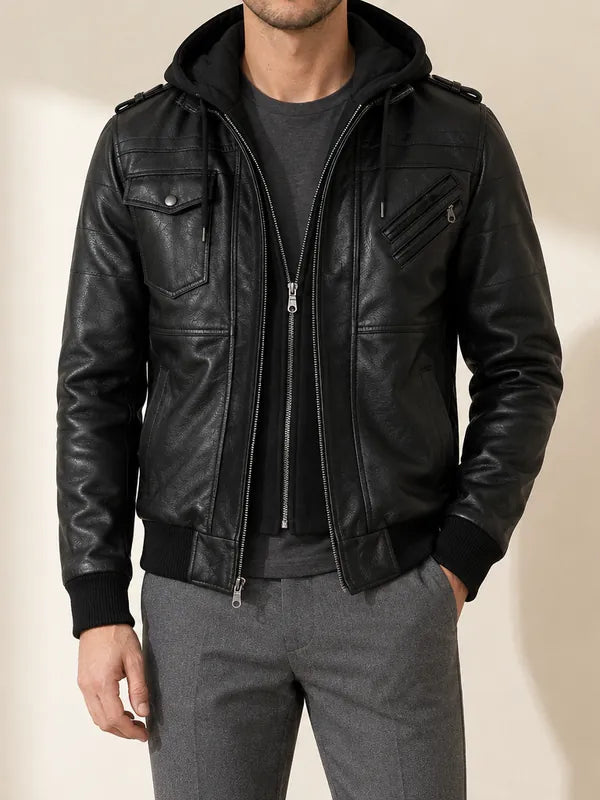 Herren Hooded-Jacken