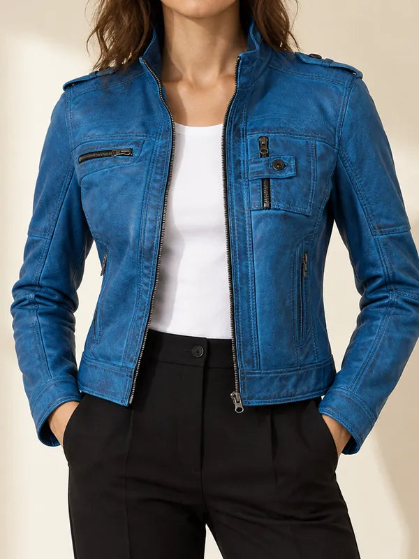 Damen Bikerjacken