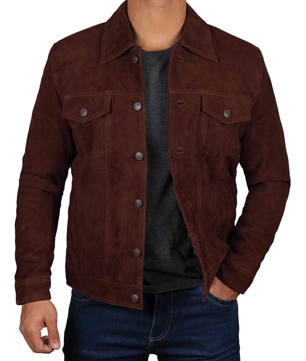 suede leather jackets men's