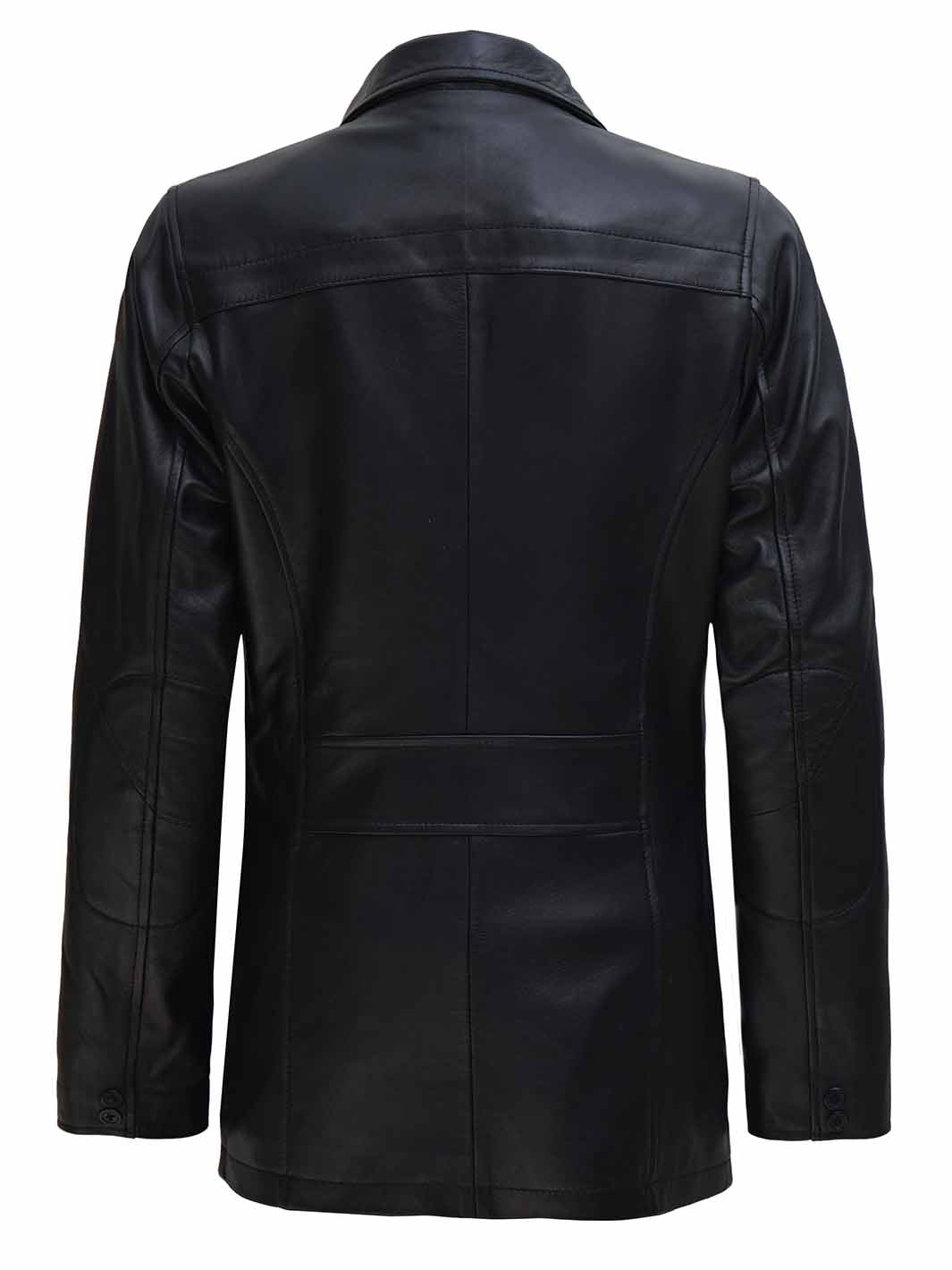 leather coat women